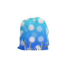 Sea Underwater Life Fish Drawstring Pouch (small)