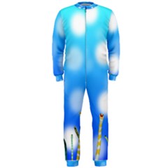 Sea Underwater Life Fish Onepiece Jumpsuit (men)  by HermanTelo