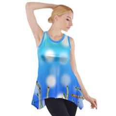 Sea Underwater Life Fish Side Drop Tank Tunic by HermanTelo