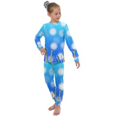 Sea Underwater Life Fish Kids  Long Sleeve Set 