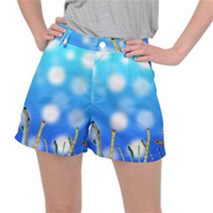 Sea Underwater Life Fish Ripstop Shorts by HermanTelo