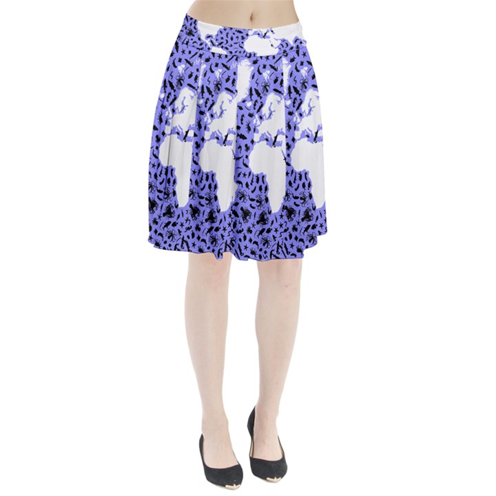 Sea Ocean Underwater Pleated Skirt