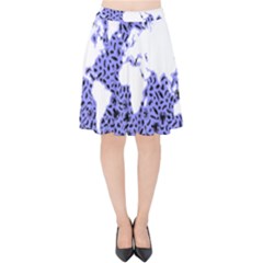 Sea Ocean Underwater Velvet High Waist Skirt by HermanTelo