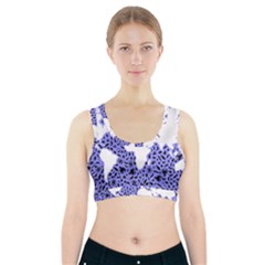 Sea Ocean Underwater Sports Bra With Pocket by HermanTelo