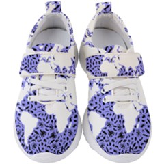 Sea Ocean Underwater Kids  Velcro Strap Shoes