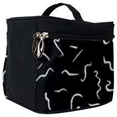 Scribbles Lines Painting Make Up Travel Bag (big)