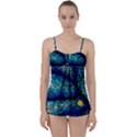 Sea Coral Stained Glass Babydoll Tankini Set View1