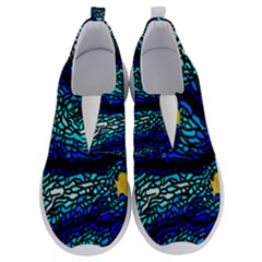 Sea Coral Stained Glass No Lace Lightweight Shoes