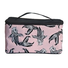 Koi Fish Pattern Cosmetic Storage by Valentinaart