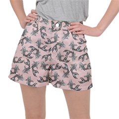 Koi Fish Pattern Ripstop Shorts by Valentinaart