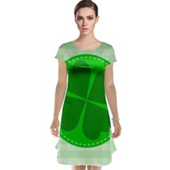 Shamrock Luck Day Cap Sleeve Nightdress by HermanTelo