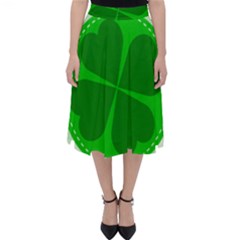 Shamrock Luck Day Classic Midi Skirt