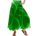 Shamrock Luck Day Satin Palazzo Pants View1