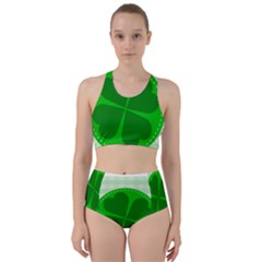 Shamrock Luck Day Racer Back Bikini Set by HermanTelo