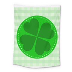 Shamrock Luck Day Medium Tapestry by HermanTelo