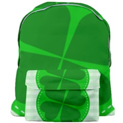 Shamrock Luck Day Giant Full Print Backpack by HermanTelo