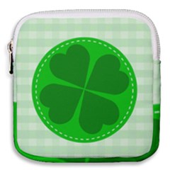 Shamrock Luck Day Mini Square Pouch