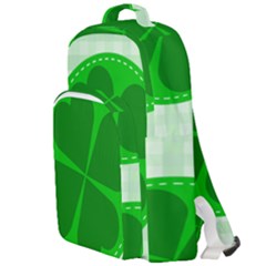 Shamrock Luck Day Double Compartment Backpack