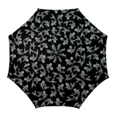 Koi Fish Pattern Golf Umbrellas by Valentinaart