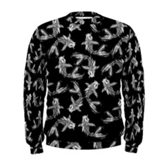 Koi Fish Pattern Men s Sweatshirt by Valentinaart