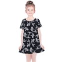 Koi Fish Pattern Kids  Simple Cotton Dress View1