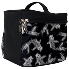 Koi Fish Pattern Make Up Travel Bag (big) by Valentinaart