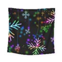 Snowflakes Square Tapestry (Small) View1