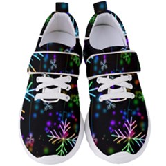 Snowflakes Women s Velcro Strap Shoes by HermanTelo