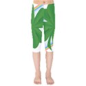 Shamrock Clover Saint Patrick Leaves Kids  Capri Leggings  View1