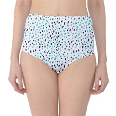 Seamless Texture Fill Polka Dots Classic High-waist Bikini Bottoms by HermanTelo