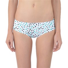 Seamless Texture Fill Polka Dots Classic Bikini Bottoms by HermanTelo