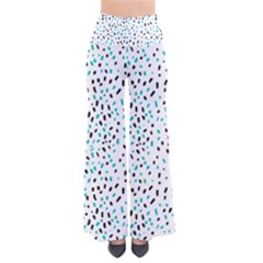 Seamless Texture Fill Polka Dots So Vintage Palazzo Pants