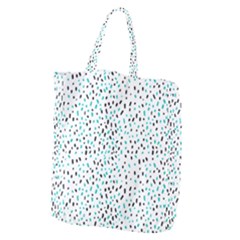 Seamless Texture Fill Polka Dots Giant Grocery Tote