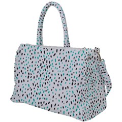 Seamless Texture Fill Polka Dots Duffel Travel Bag