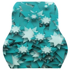 Stars Christmas Ice 3d Car Seat Back Cushion  by HermanTelo