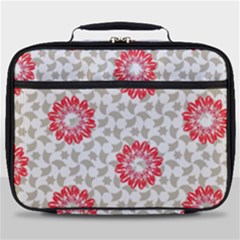 Stamping Pattern Red Full Print Lunch Bag