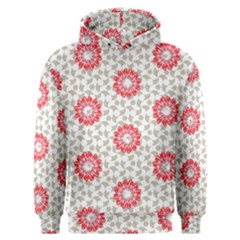 Stamping Pattern Red Men s Overhead Hoodie