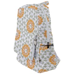 Stamping Pattern Yellow Travelers  Backpack by HermanTelo