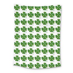 Shamrocks Clover Green Leaf Medium Tapestry