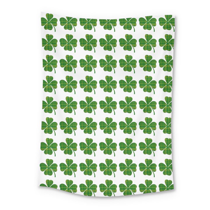 Shamrocks Clover Green Leaf Medium Tapestry