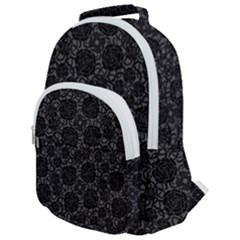 Thorns Have Roses Rounded Multi Pocket Backpack