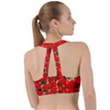 Columbus Commons Red Tulips Sweetheart Sports Bra View2