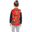 Columbus Commons Red Tulips Kids  Hooded Puffer Vest View2