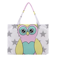 Sowa Child Owls Animals Medium Tote Bag by Sapixe