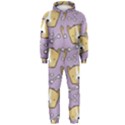 Corgi Pattern Hooded Jumpsuit (Men)  View1