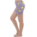 Corgi Pattern Lightweight Velour Yoga Shorts View2