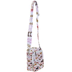 Corgis Corgi Pattern Shoulder Strap Belt Bag