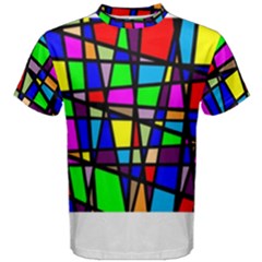 Mosaic Men s Cotton Tee by thomaslake