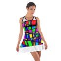 Mosaic Cotton Racerback Dress View1