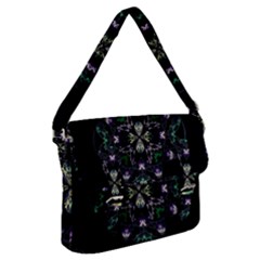 Fractal Fractal Art Texture Buckle Messenger Bag